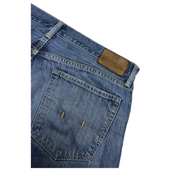 Polo Ralph Lauren Luxury Designer Straight Leg Denim Jeans - 36 x 34 - Picture 7 of 7